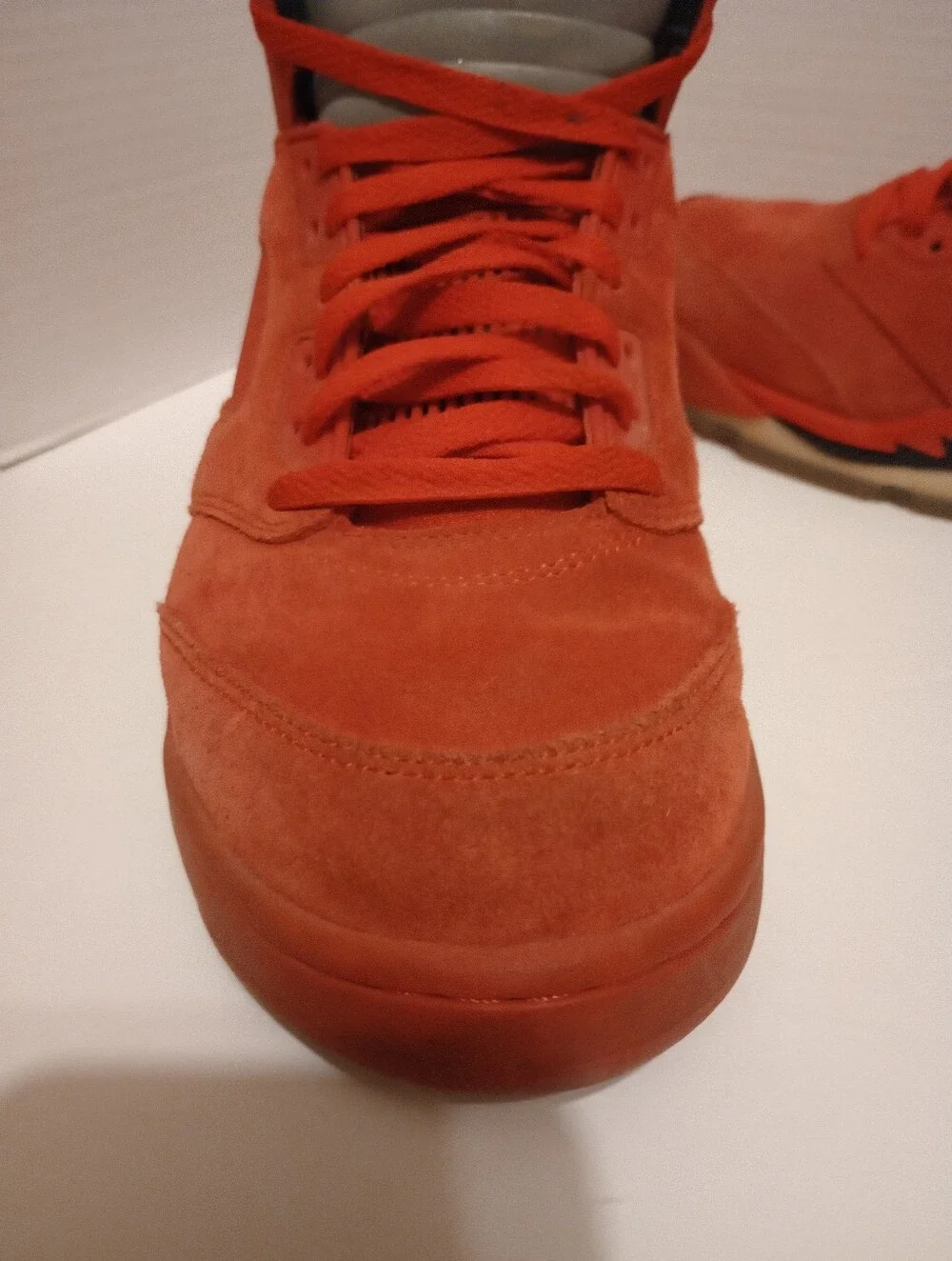 Jordan Retro 5 Red Suede Mens 11.5